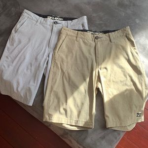 $20 for both. Billabong Submersibles Crossfire Quad Blend Fabric